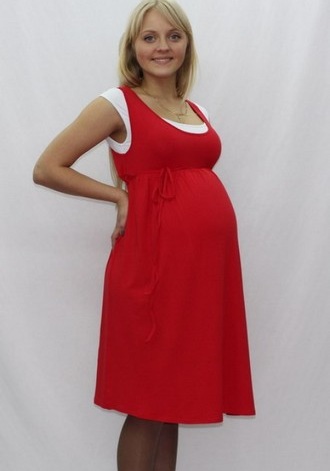 Как сшить платье для беременных своими руками?